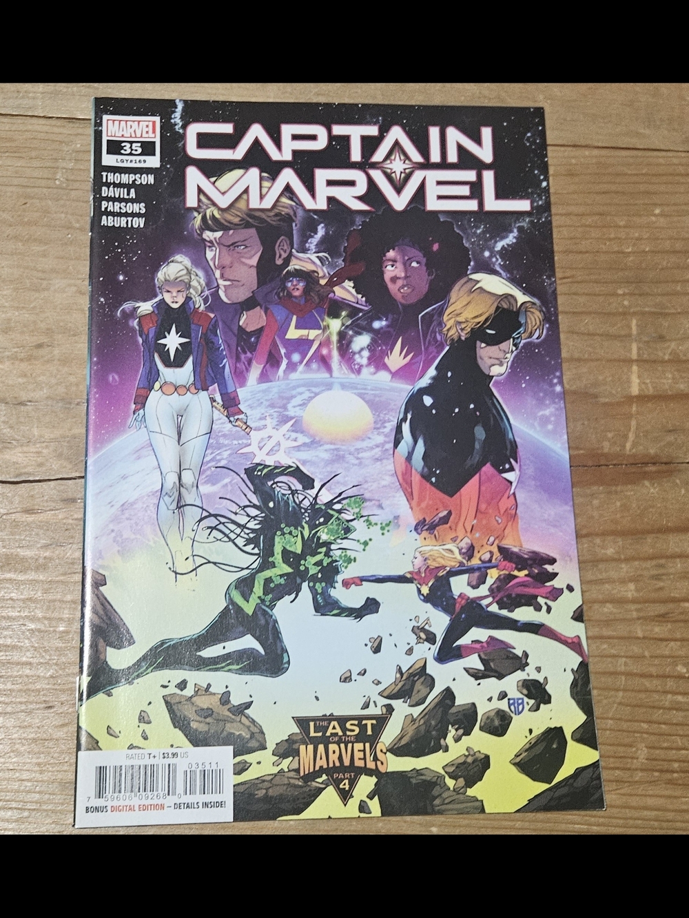 Captain Marvel #34 (Marvel Comics January 2022) Raw 9.6-9.8 WILL COMBINE T2